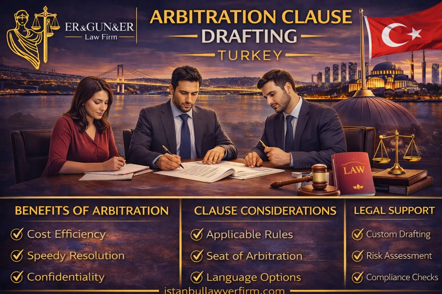 Arbitration clause drafting in Turkey seat institution scope and enforcement planning