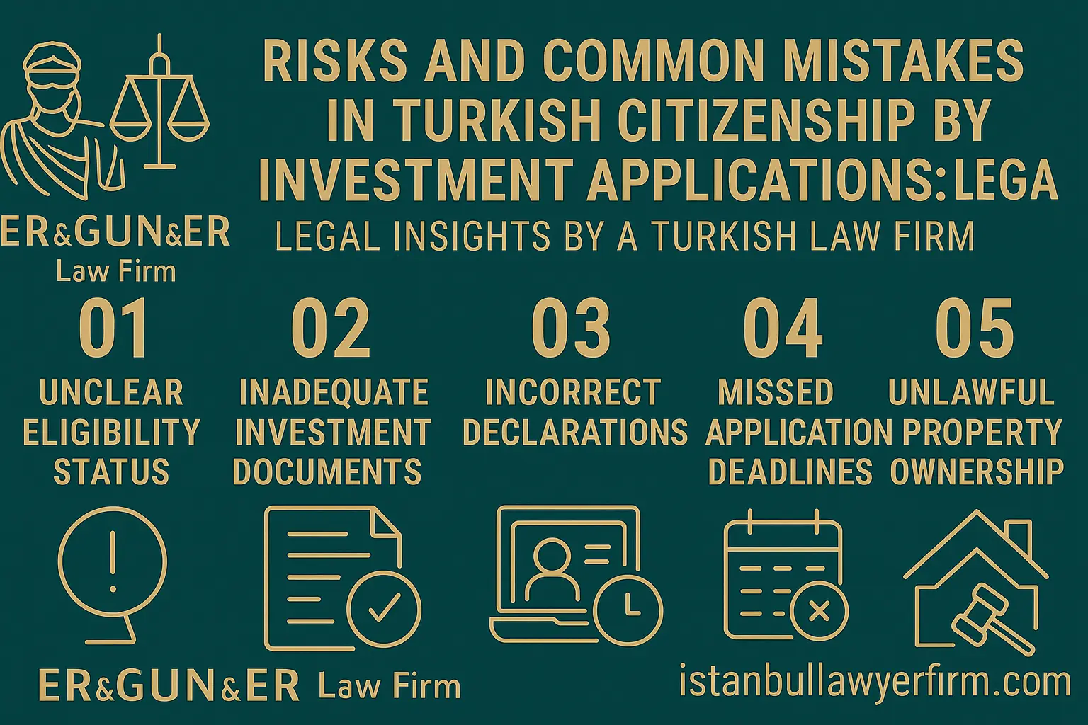 Turkish Citizenship by Investment Mistakes - Legal Help by Turkish Law Firm