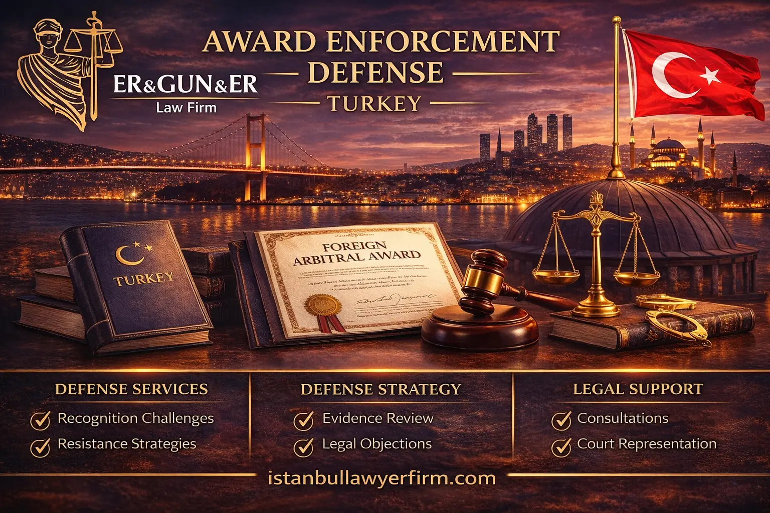 Defending against award enforcement in Turkey New York Convention defenses due process and execution strategy
