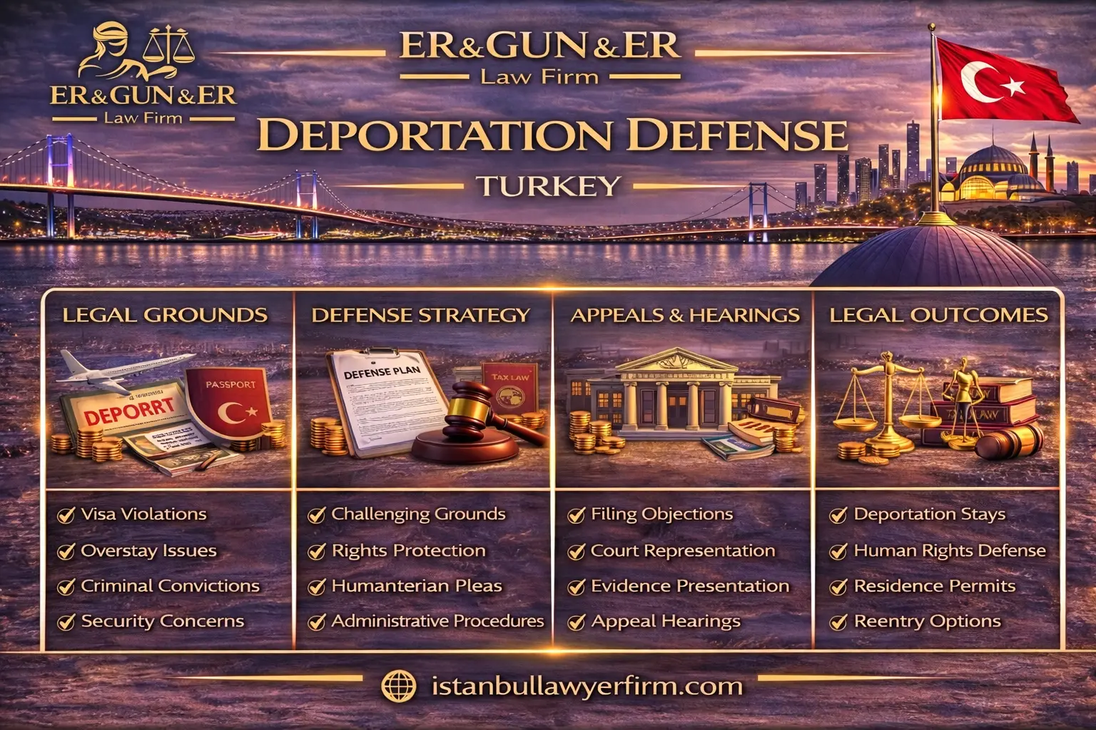 Deportation defense in Turkey removal decisions detention safeguards and court review strategy