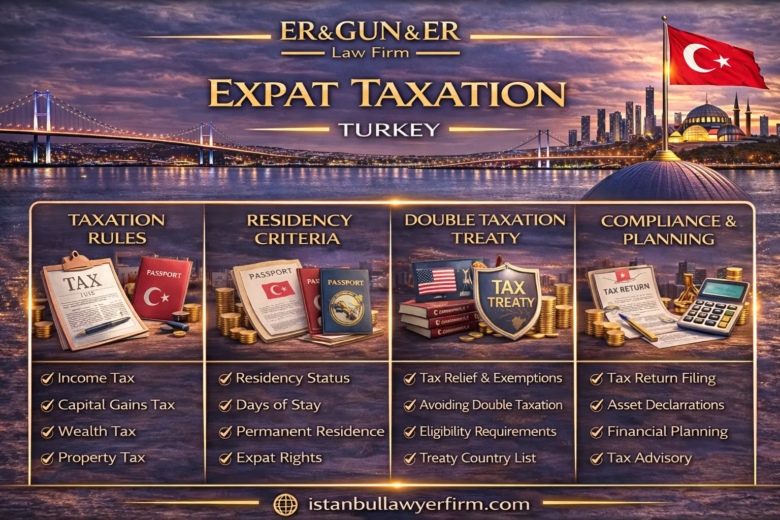 Expat tax compliance documentation in Turkey for foreign residents