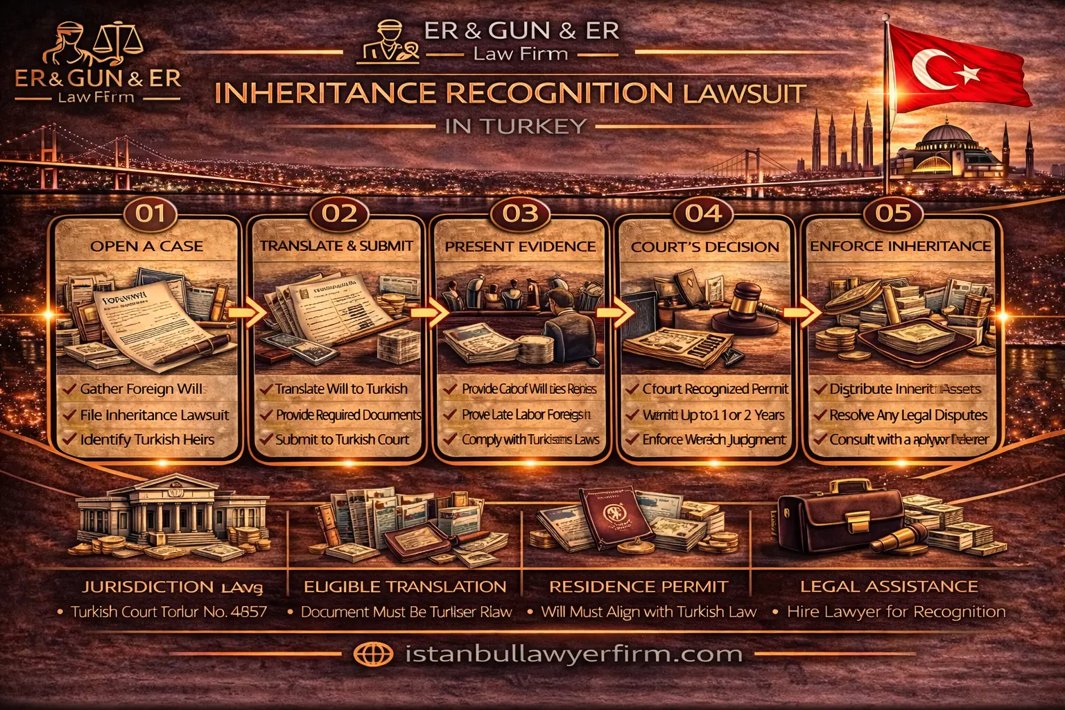 Inheritance recognition lawsuit in Turkey for foreign probate decisions