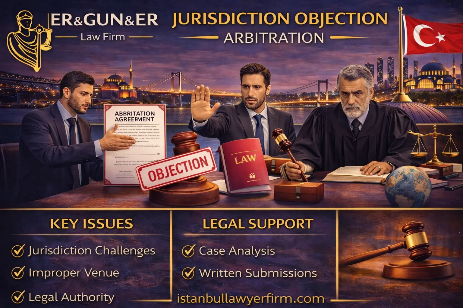 Jurisdictional objection in international arbitration kompetenz kompetenz evidence sequencing and enforcement implications