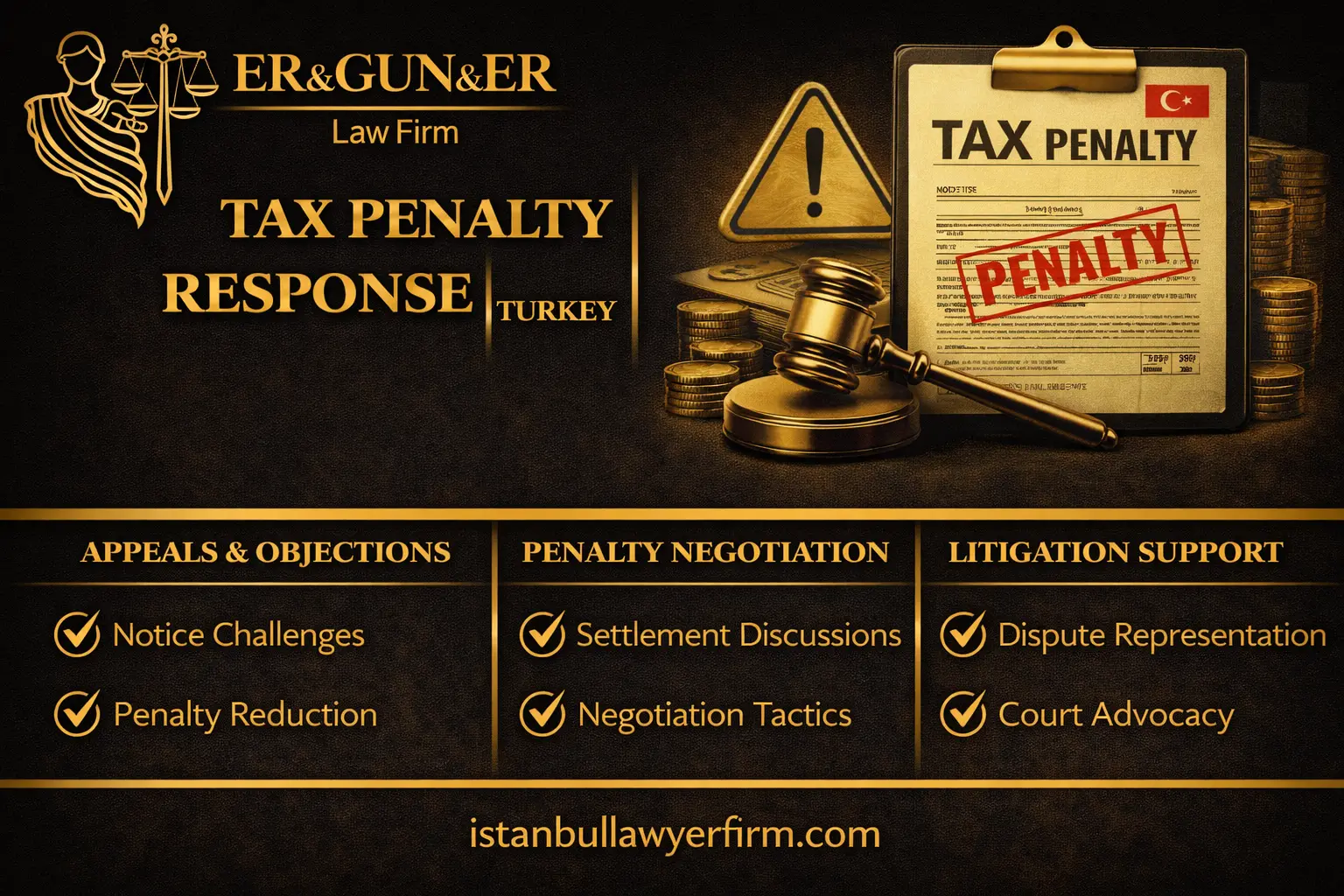 Legal response to tax penalties in Turkey objection litigation and collection risk control