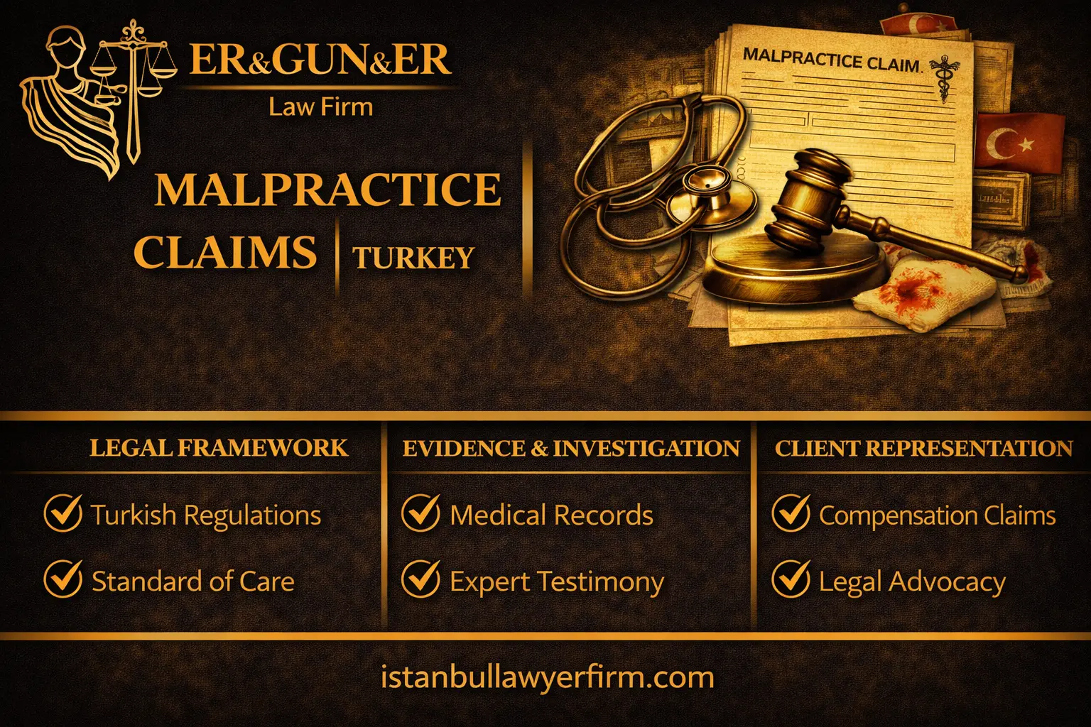 Malpractice claims process in Turkey evidence consent expert reports and litigation enforcement planning