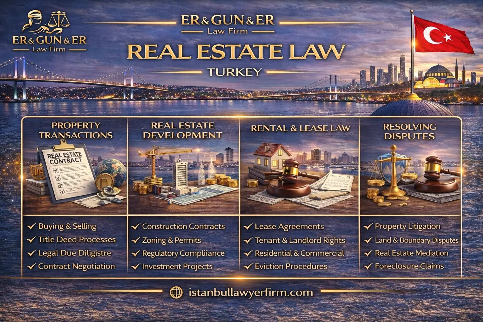 Real estate law in Turkey for foreign buyers due diligence and title deed transfers