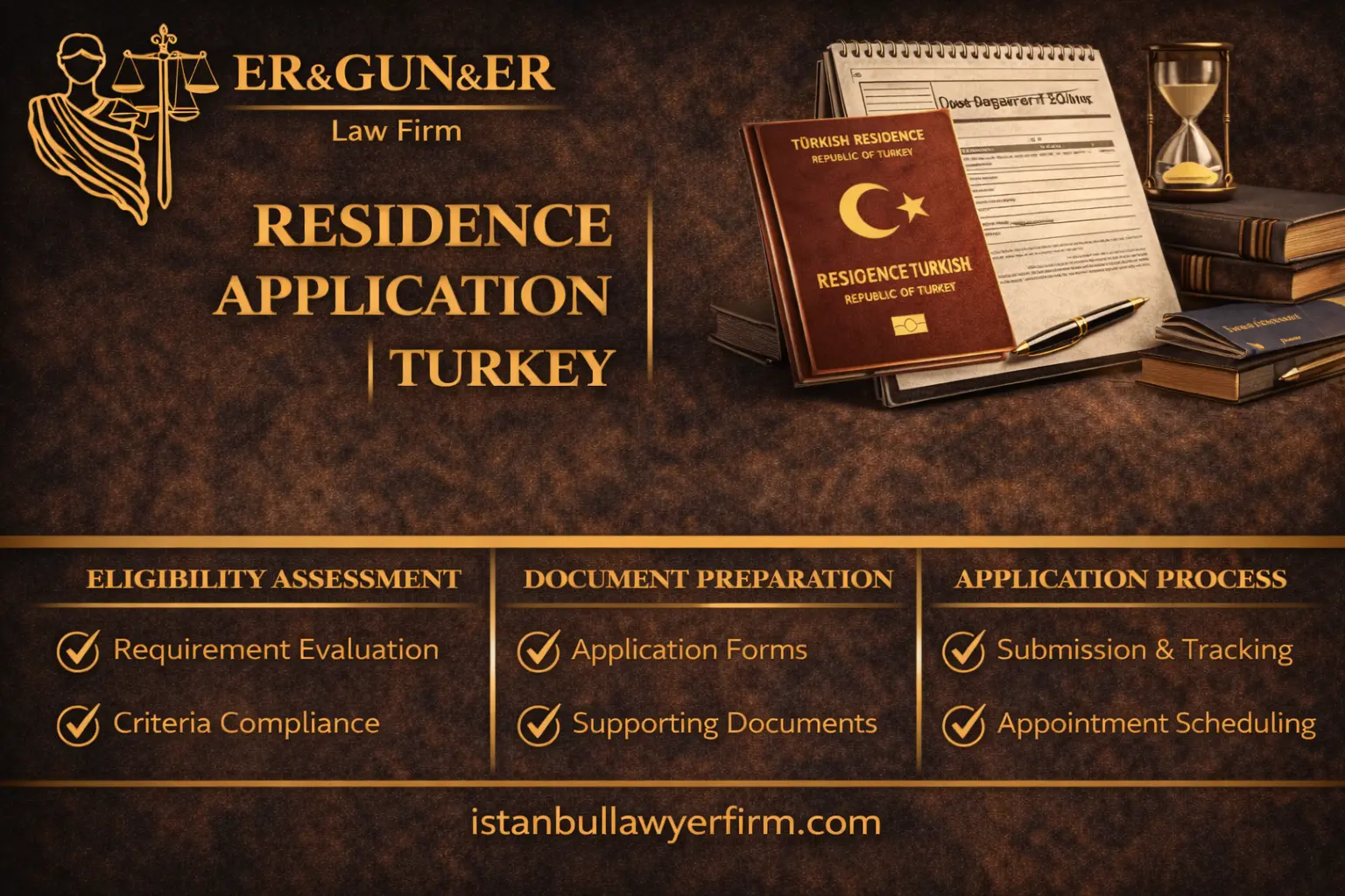 Residence application guide for Turkey e-Ikamet steps documents and refusal risk control