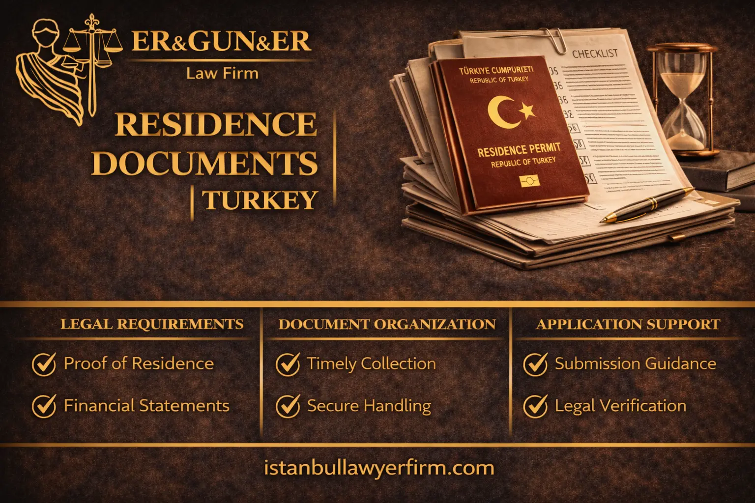 Residence permit documents in Turkey e-Ikamet file discipline address insurance and translation requirements