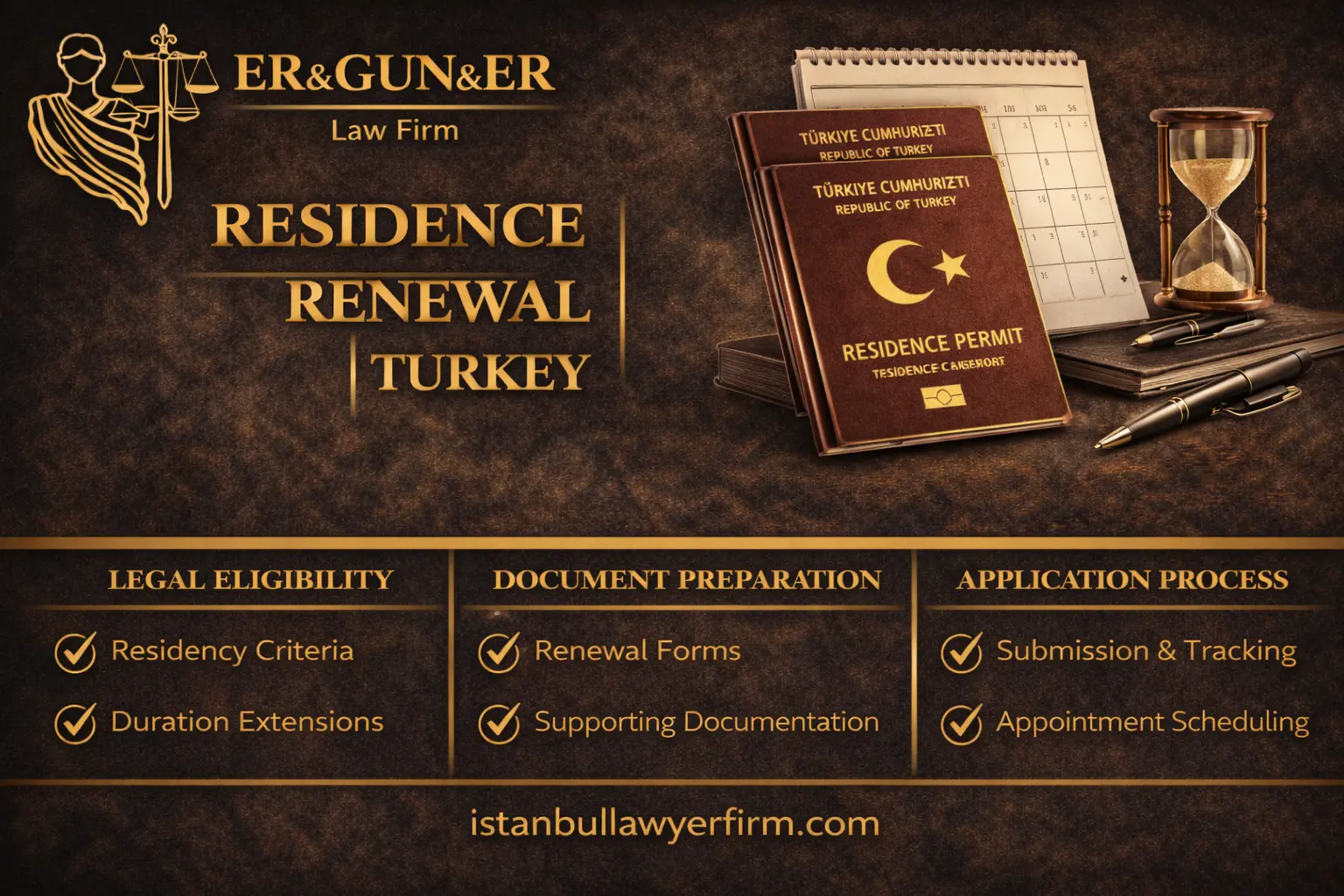Residence permit renewal process in Turkey e-Ikamet workflow documents and overstay risk control