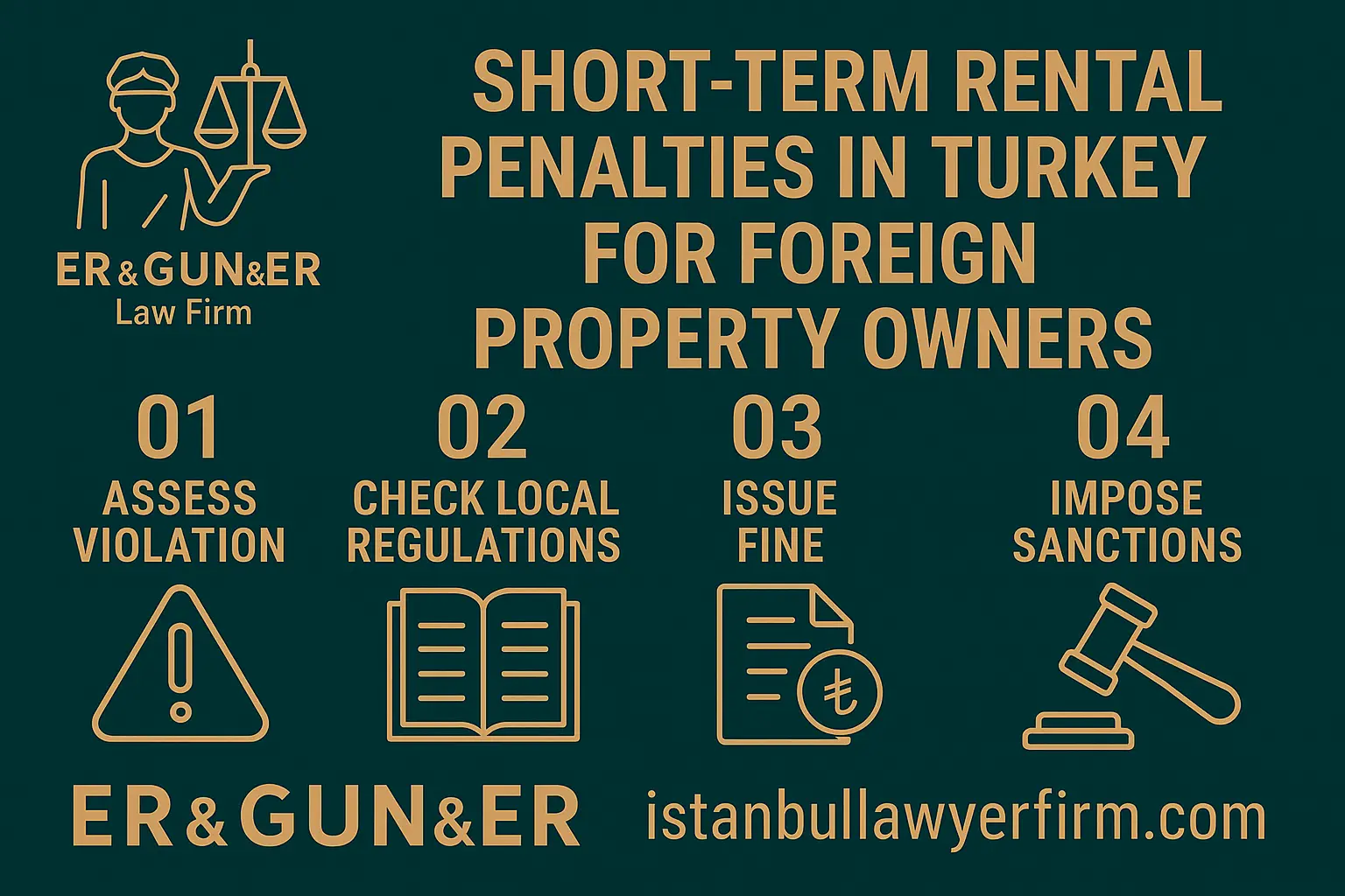 Airbnb Rental Penalties in Turkey for Foreigners - Turkish Law Firm