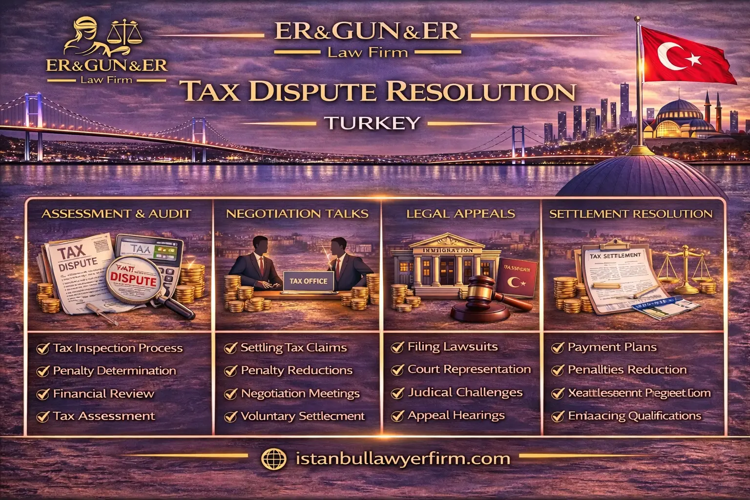 Tax dispute resolution in Turkey administrative remedies tax court strategy and enforcement risk control