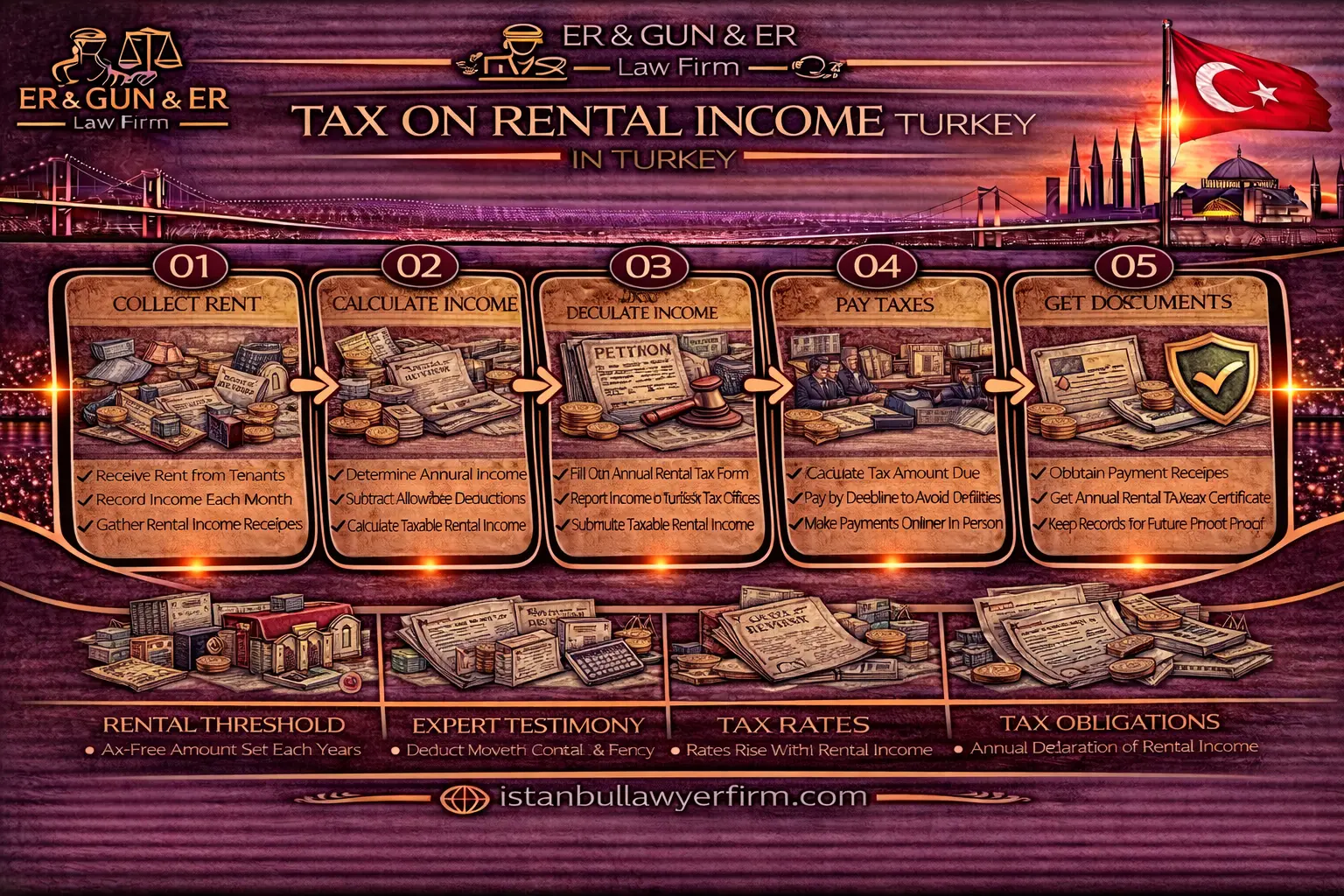 Tax on rental income in Turkey for landlords and foreign owners