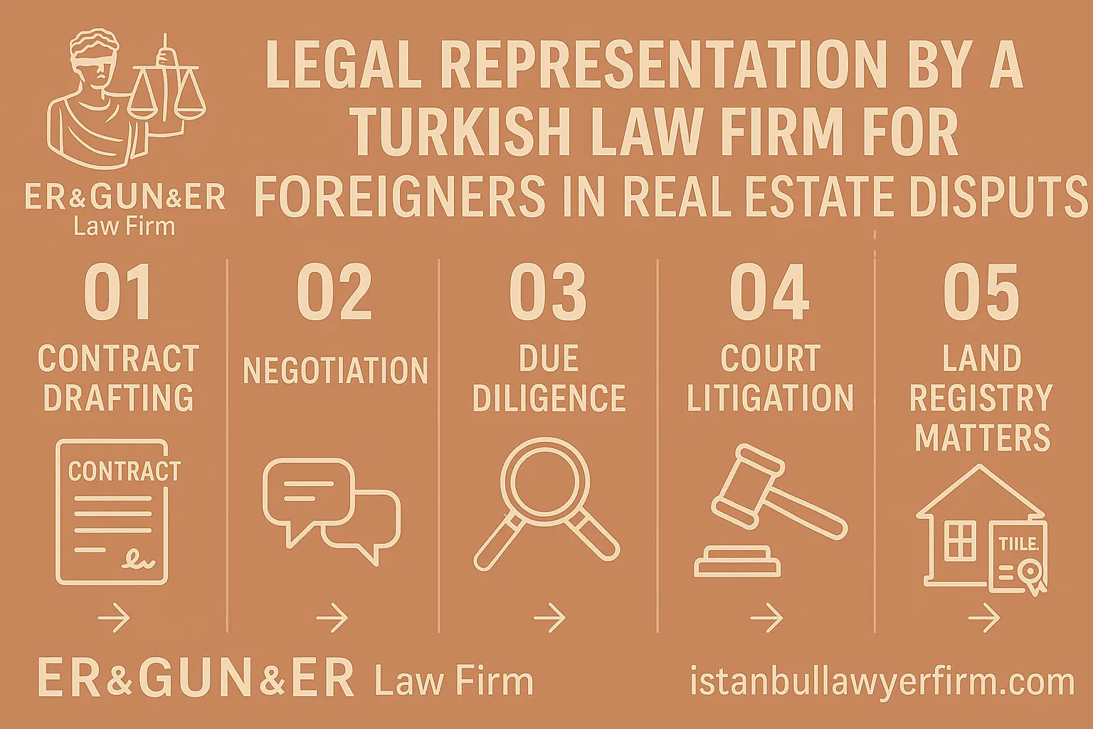Legal Representation by Turkish Law Firm for Real Estate Disputes