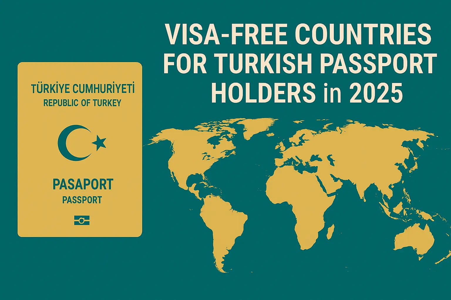 Visa-Free Countries for Turkish Passport 2025