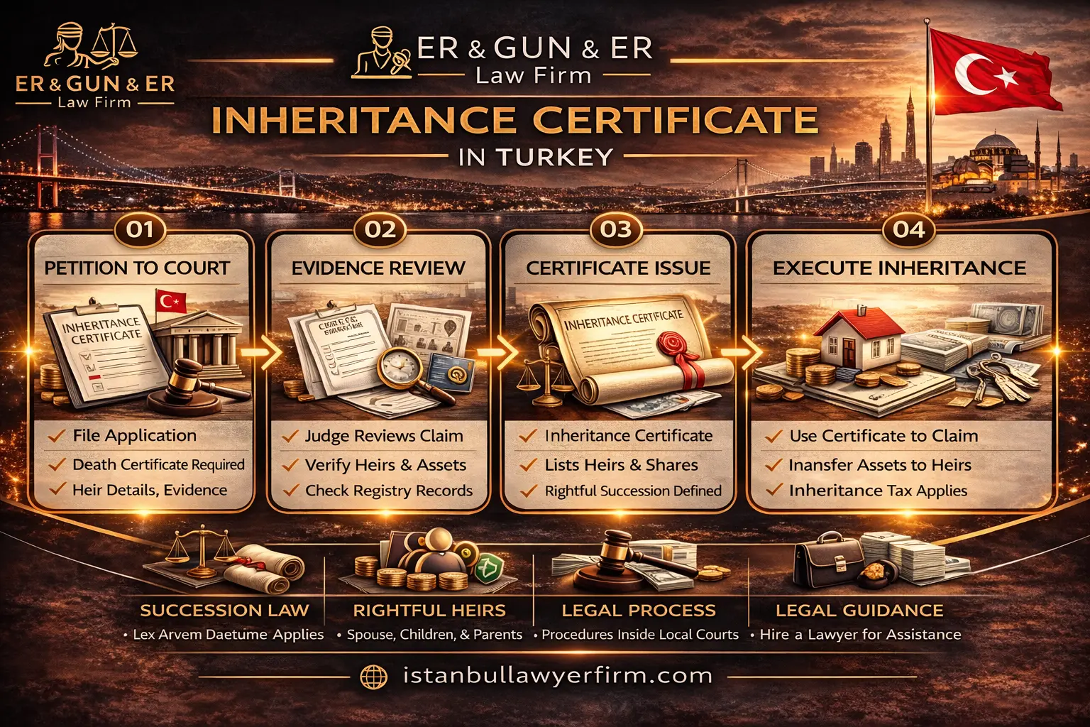 Inheritance certificate in Turkey (veraset ilamı) explained
